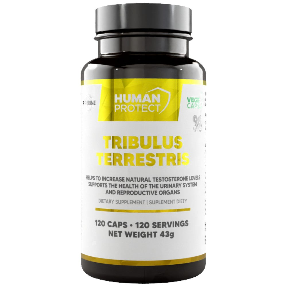 Tribulus Terrestris 204 mg | cu 98% Saponine - 120 capsule