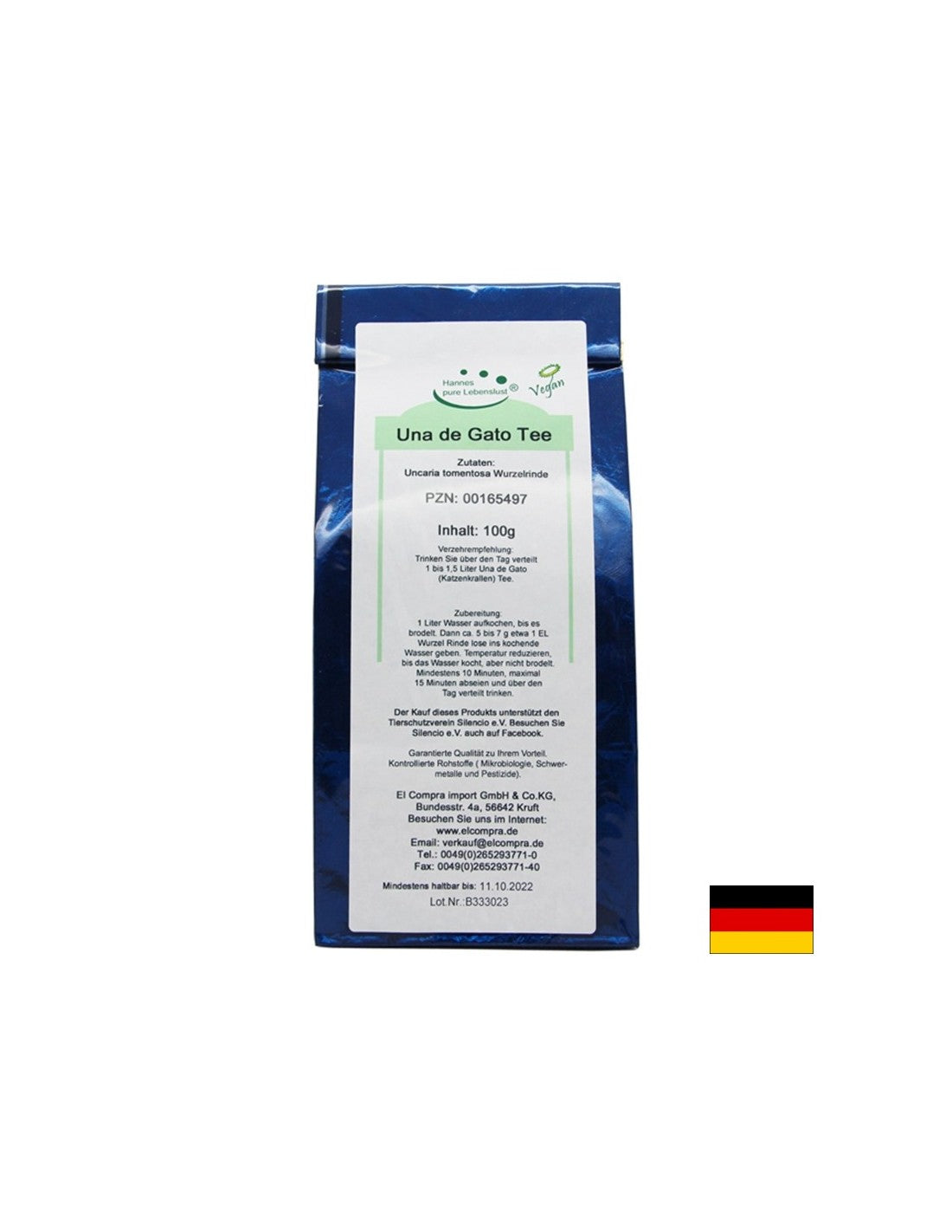 Una de Gato Tee - Ceai din gheara de pisică, 100 g