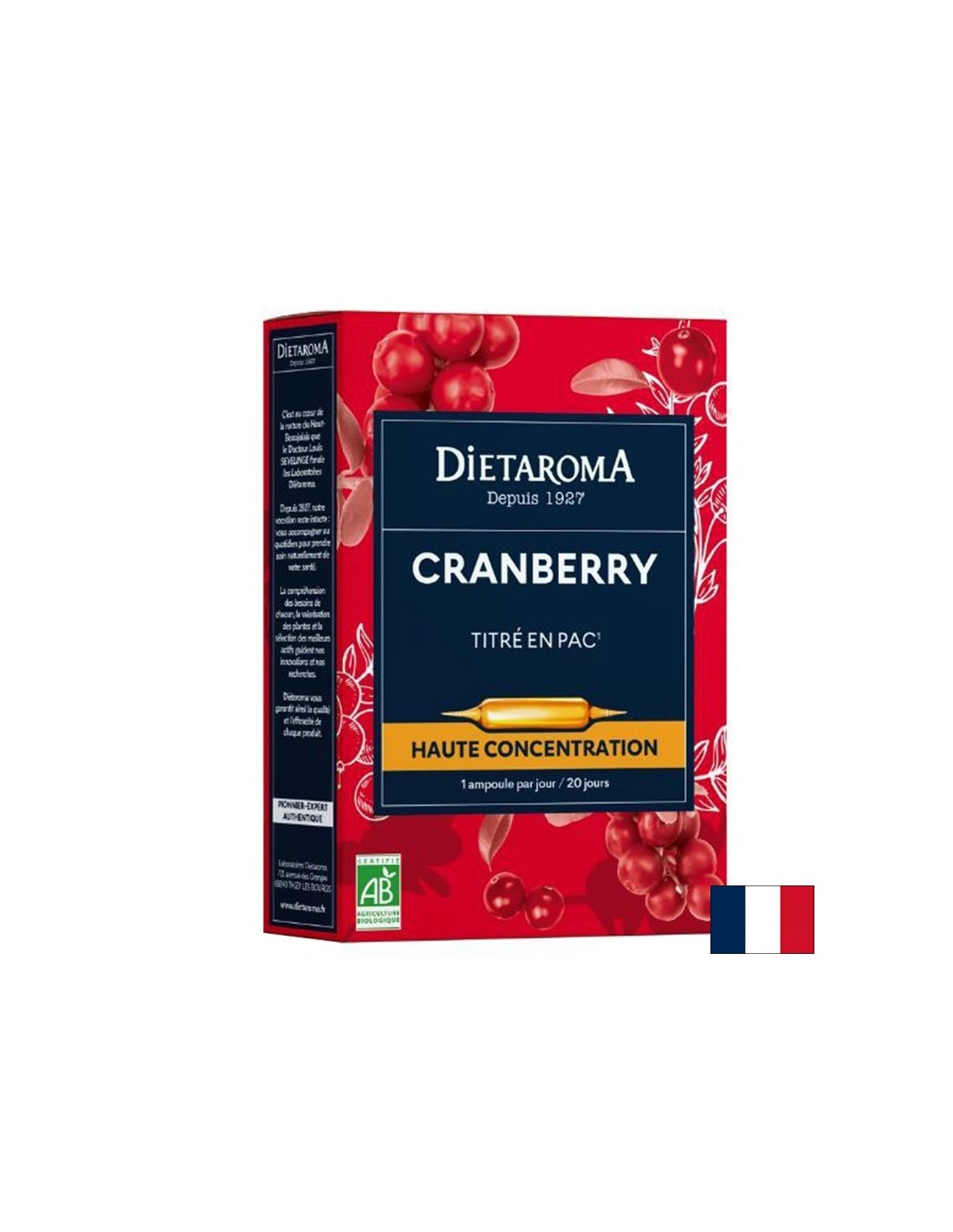 Sănătate urinară - Merișor, 20 de fiole de băut