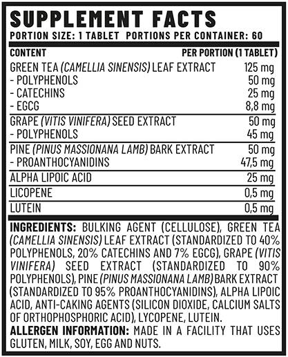 Antioxidant Femina - 60 tablete