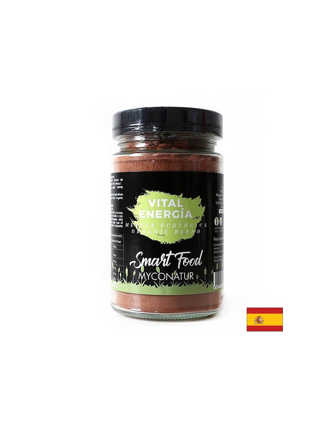 Vital energia, Bio - Mix energetic din pulbere superalimentare bio, 180 g Myconatur