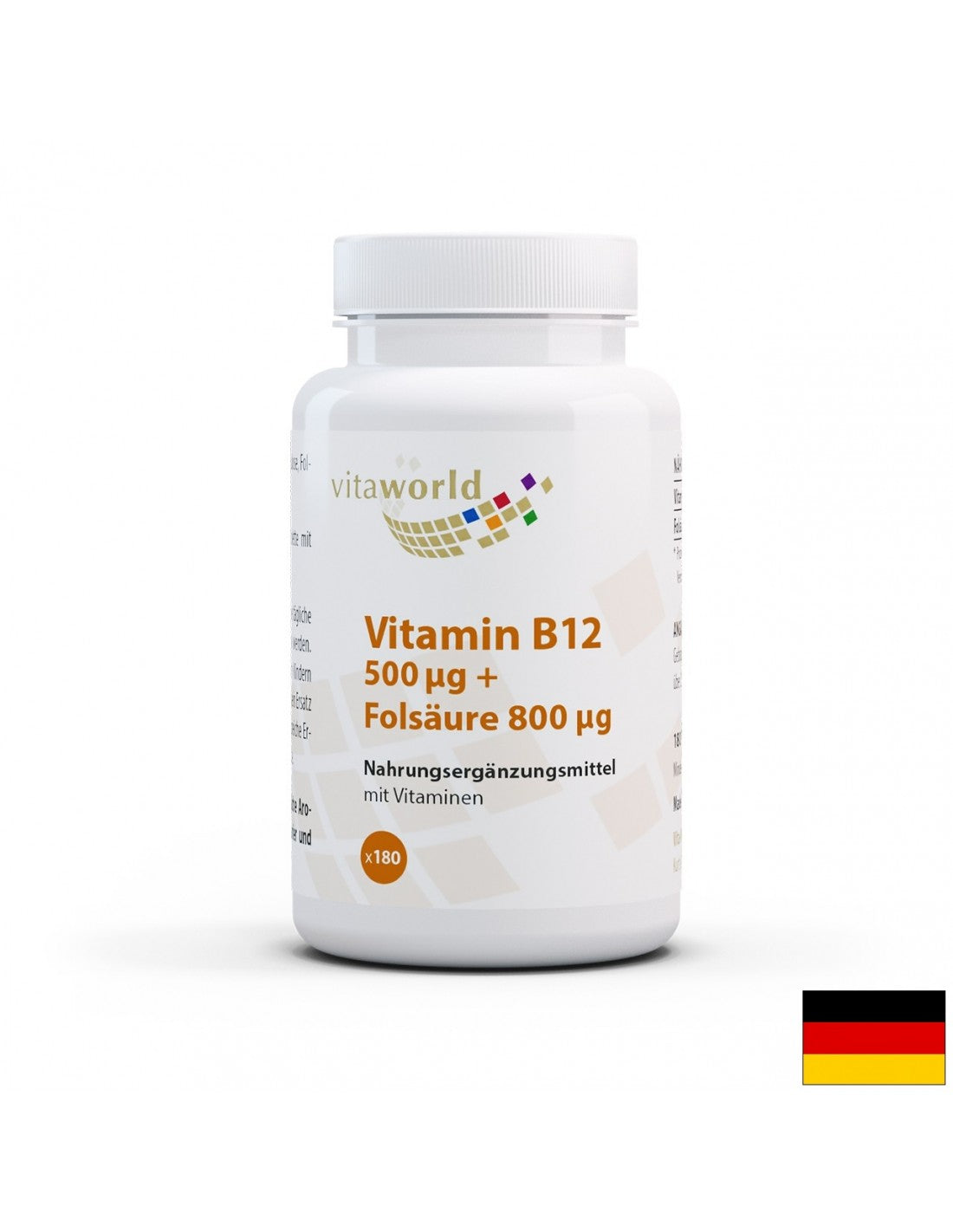 Vitamina B12 + Folsäure / Vitamina B12 + Acid folic, 180 tablete