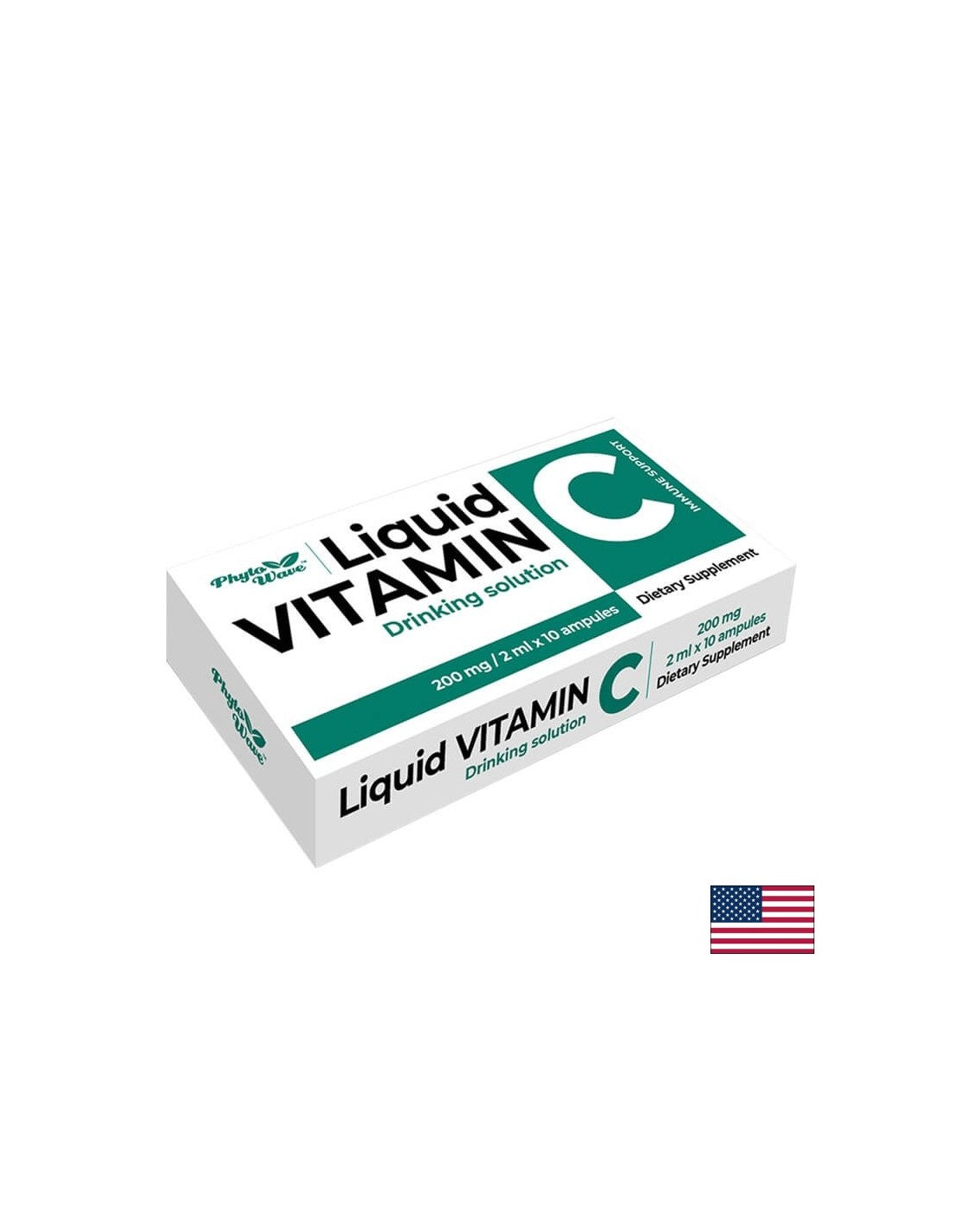 Vitamina C 200 mg - 2 ml, soluție x 10 fiole/cutie