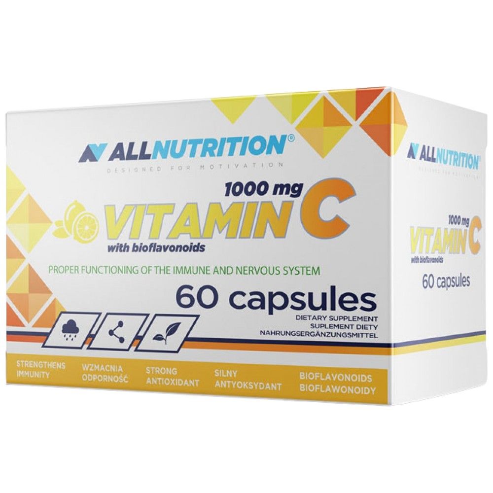 Vitamina C 1000 mg | cu Bioflavonoide - 60 capsule