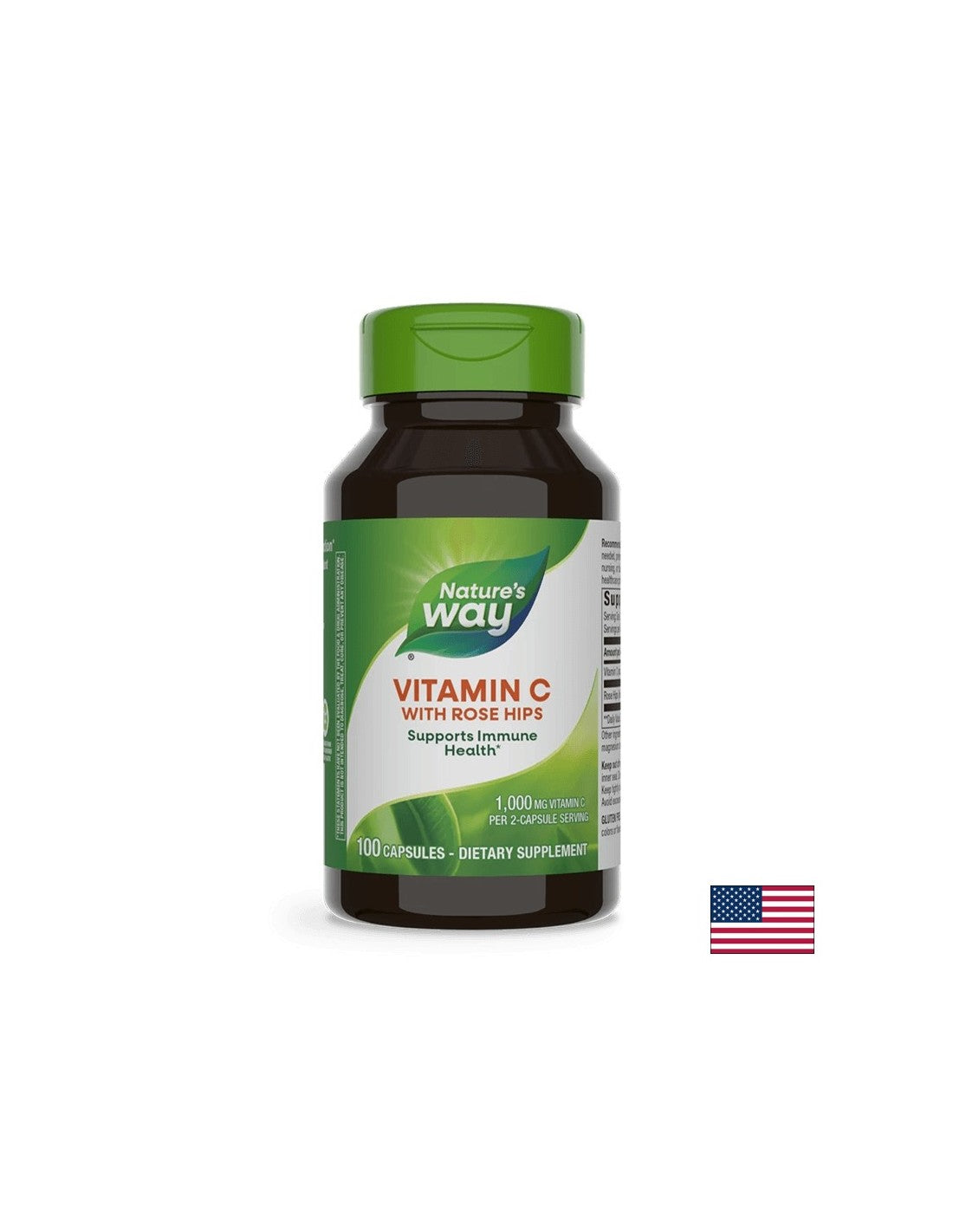 Vitamina C cu macese 500 mg - 100 capsule
