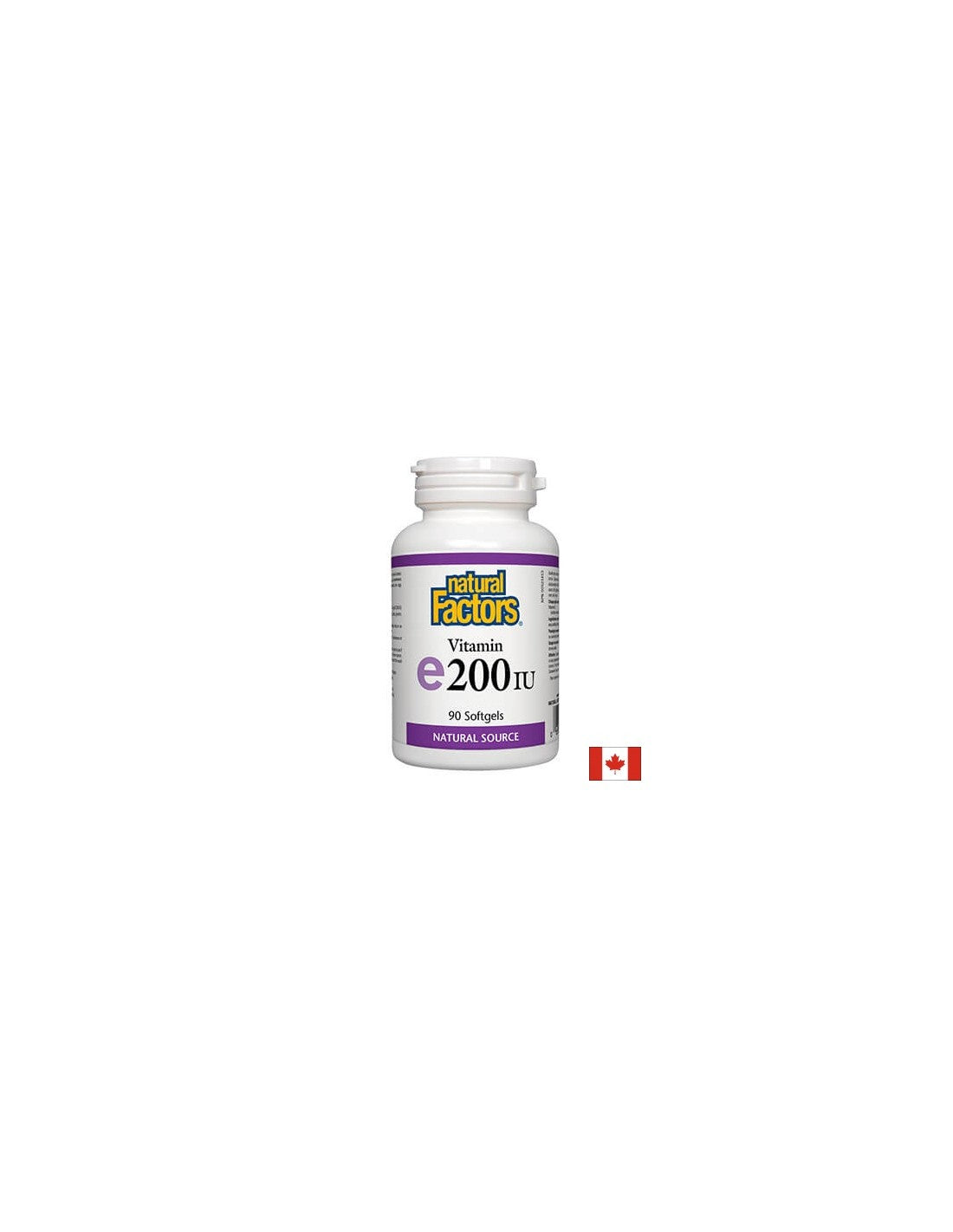 Vitamina E 100 mg / 200 UI D-alfa-tocoferol - 90 capsule de gel