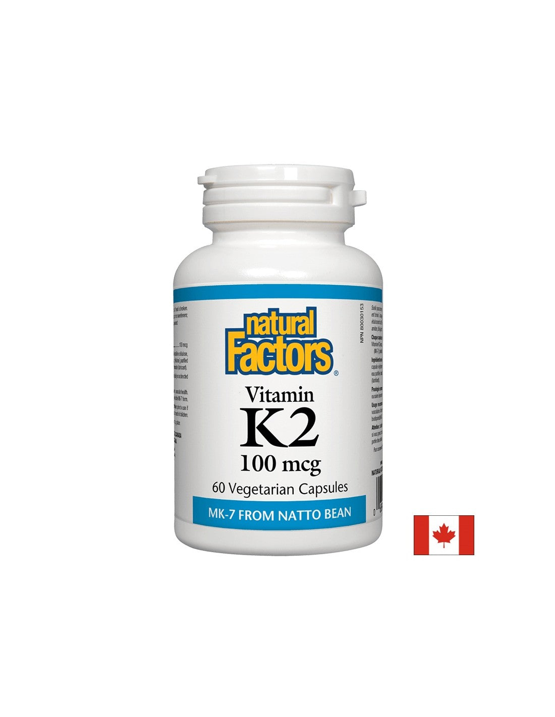 Vitamina K2 (MK-7) 100 mcg - 60 capsule