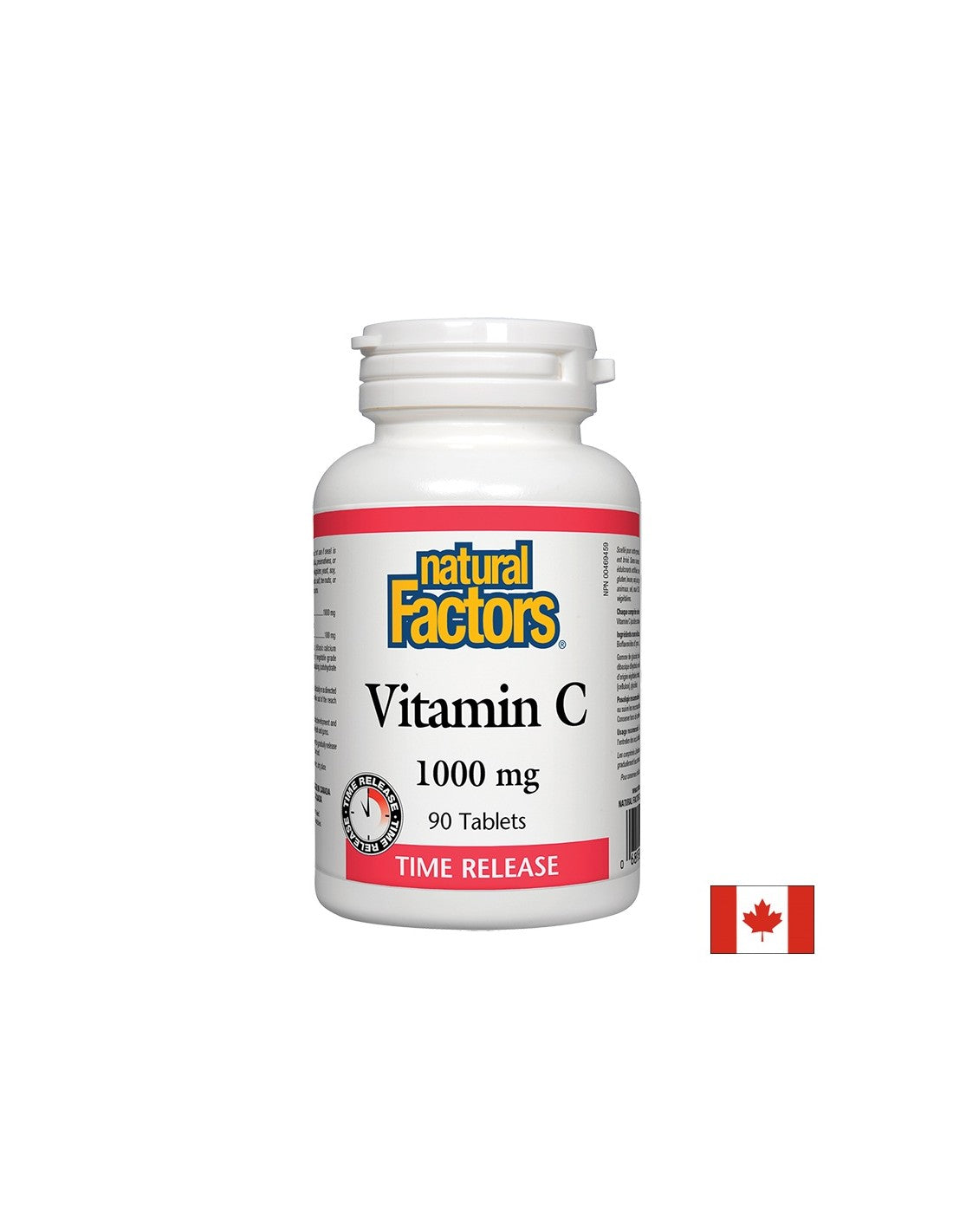 Vitamina C/ Vitamina C 1000 mg și Bioflavone x 90 comprimate cu eliberare prelungită Natural Factors