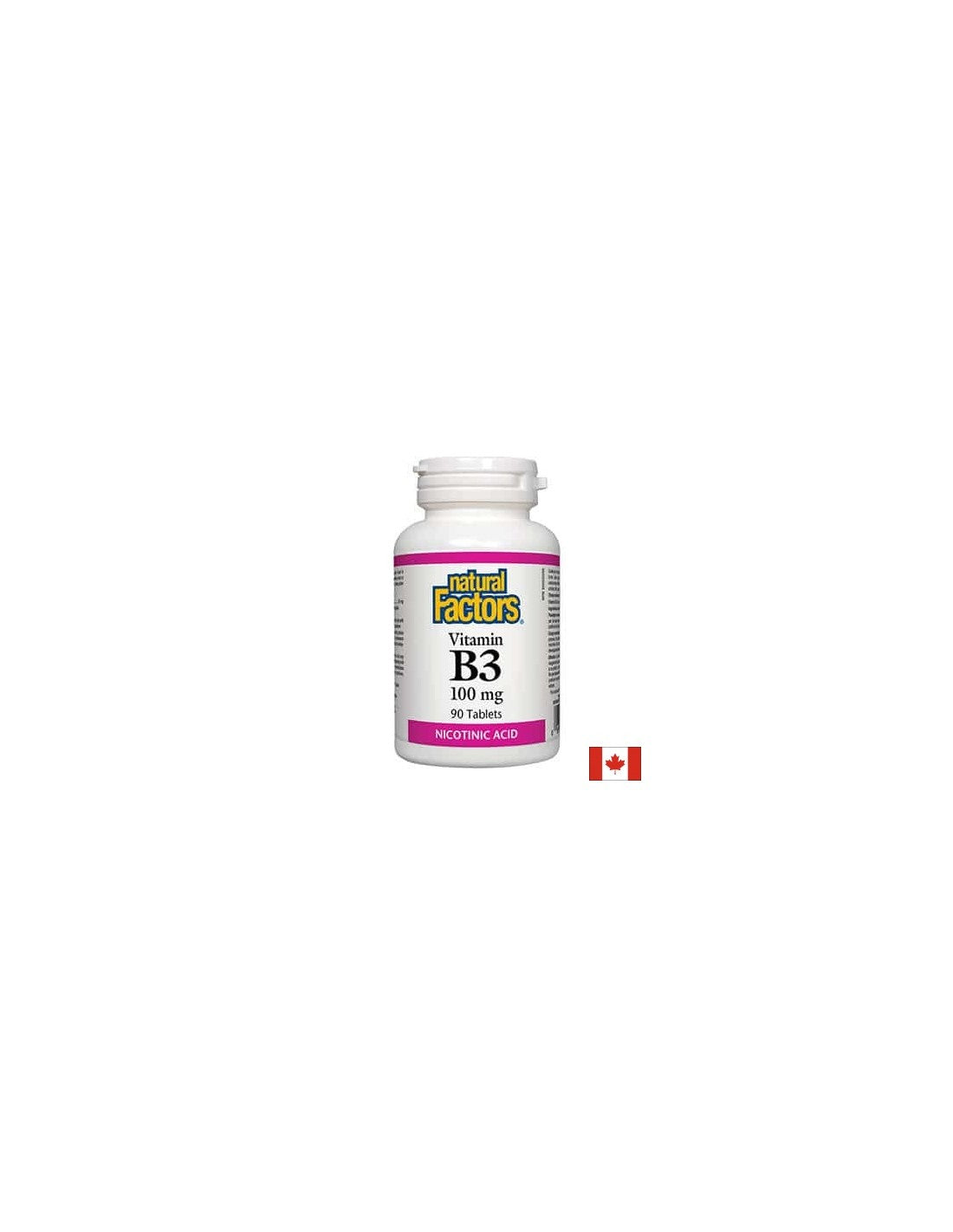 Vitamina B3 100 mg - 90 tablete