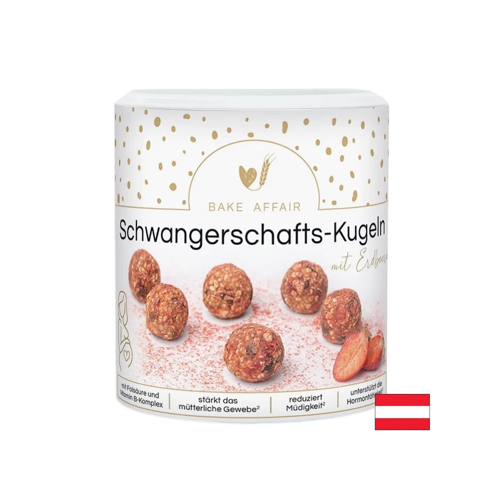 Amestec de vitamine pentru bomboane vegane pentru femei însărcinate cu căpșuni, 190 g