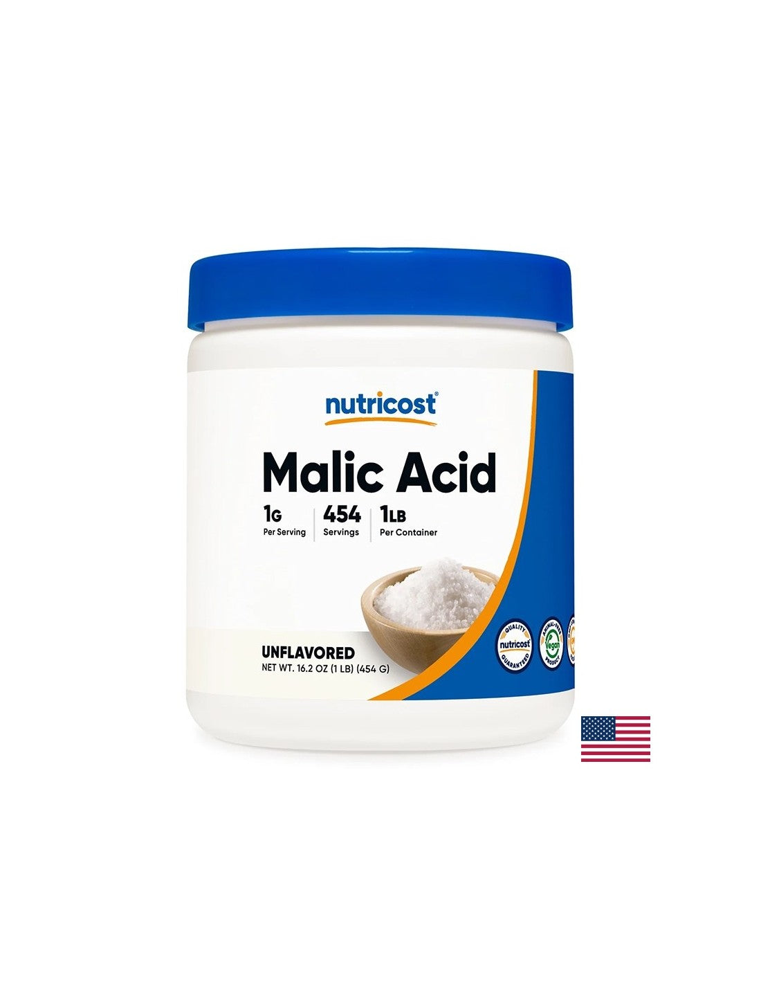 Acid malic, 454 g pulbere