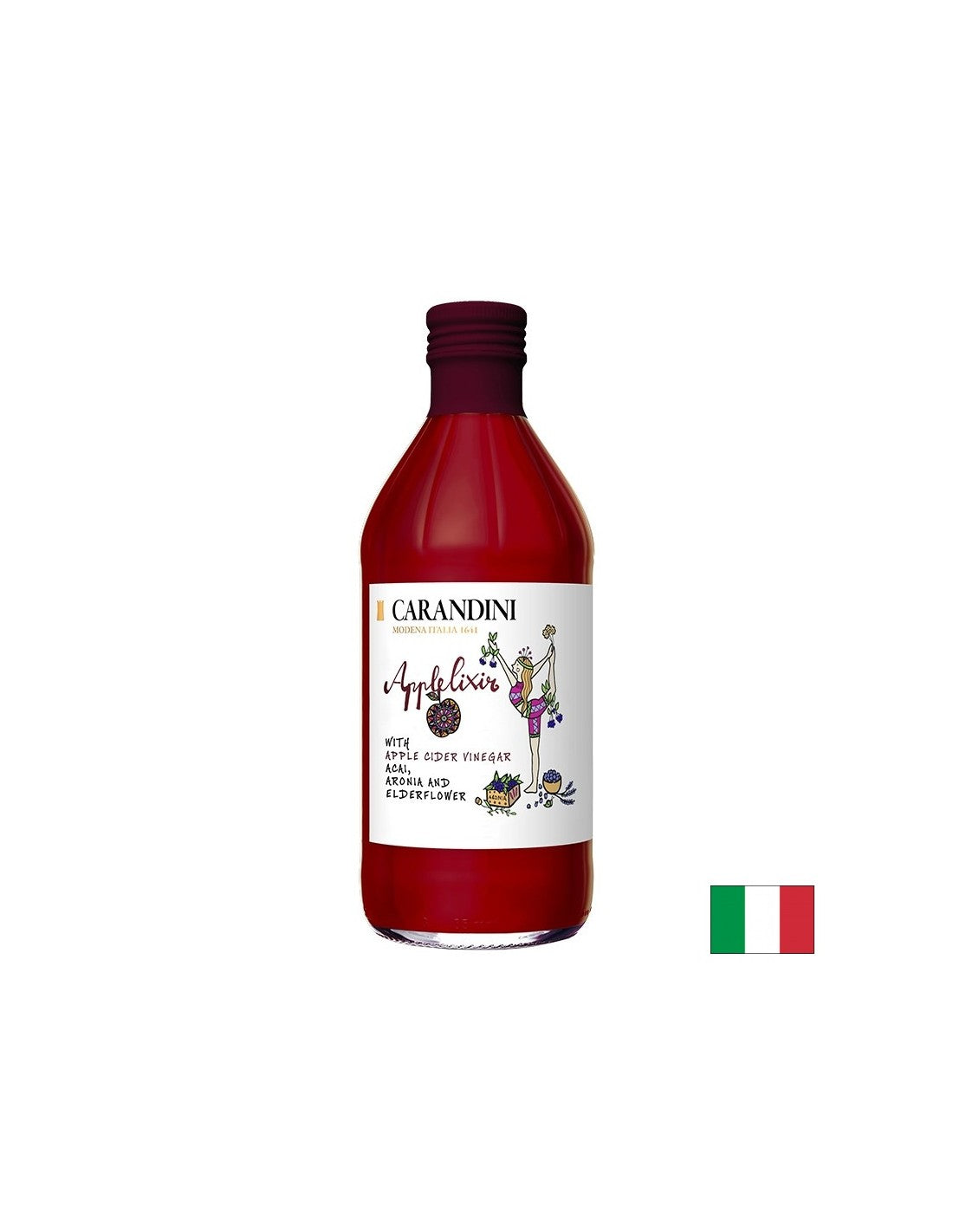 Otet de mere + acai, aronia si floare de soc neagra, 500 ml