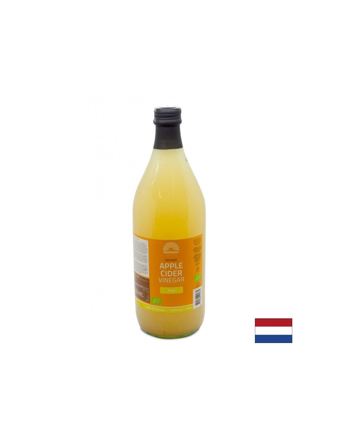 Otet de mere - nefiltrat, organic, 1 L