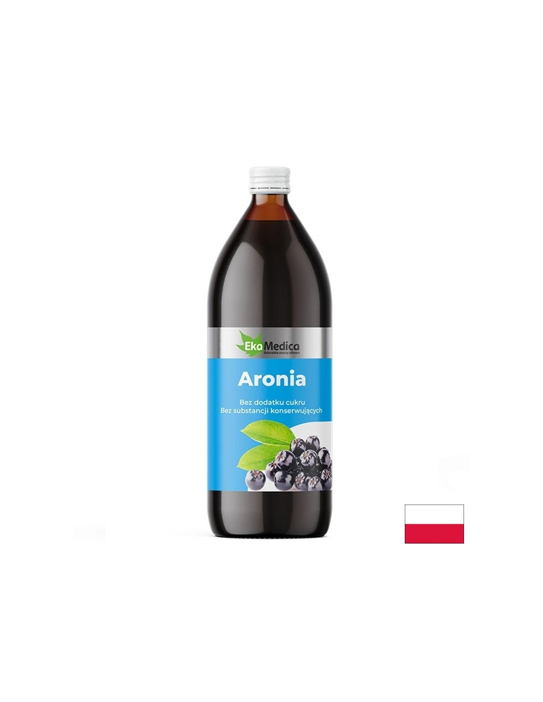 Suc de aronia cu camu-camu si vitamina C naturala - Pentru sanatatea inimii si ficatului, 500 ml, 10 doze