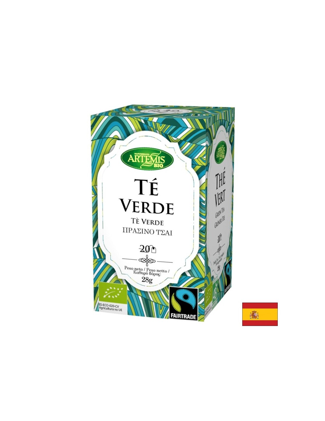 Ceai verde, BIO, 20 pungi filtru