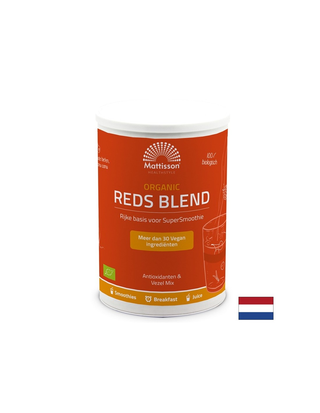 Amestecul legume-fructe pentru smoothie-uri Bio, 400 g