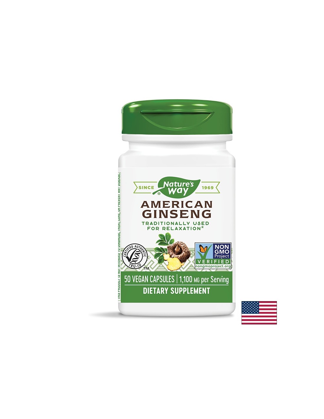 Ginseng american 550 mg - 50 capsule
