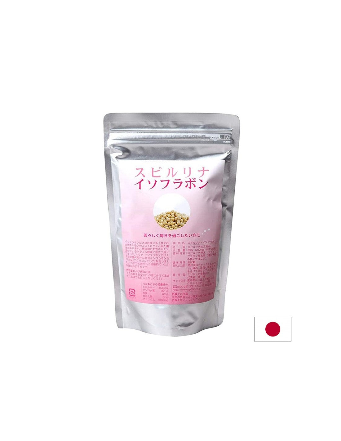 Spirulină japoneză + izoflavone – Sprijin pentru sănătatea femeilor și echilibrul hormonal, 1500 de comprimate