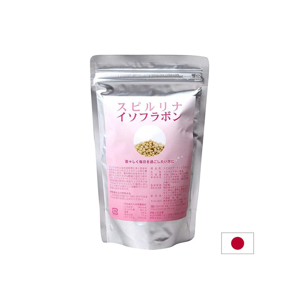 Spirulină japoneză + izoflavone – Sprijin pentru sănătatea femeilor și echilibrul hormonal, 1500 de comprimate