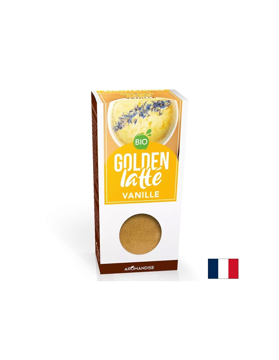 Golden Latte Turmeric și Vanilie, băutură instant pudră, 60 g