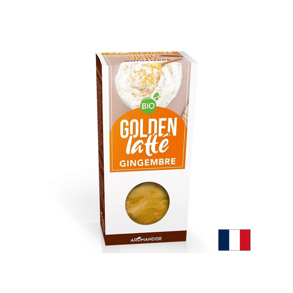 Golden Latte cu turmeric și ghimbir, băutură instant, 60 g