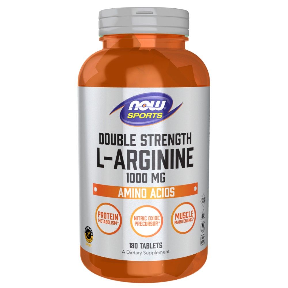L-Arginina 1000 mg / Dubla putere - 180 tablete