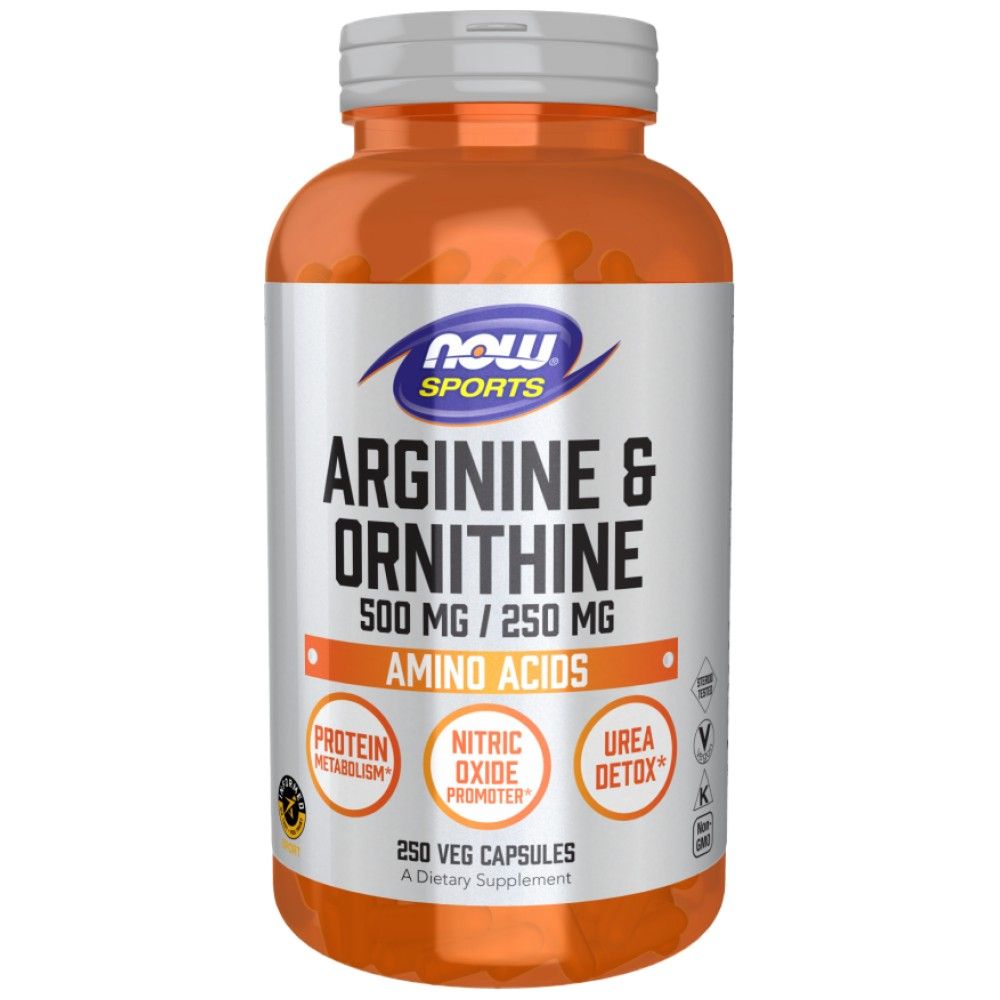 Arginina/Ornitina 500/250 mg - 250 capsule