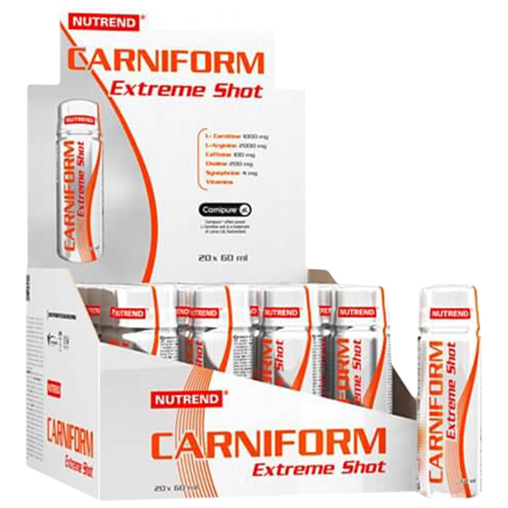 Shot carniform - 20 x 60 ml