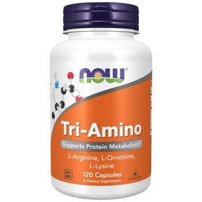 Tri-Amino / L-Arginine L-Ornithine L-Lysine - 120 capsules - Nutra Best Europe