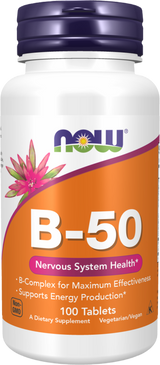 Vitamina B-50 [100 de comprimate, 100 de doze]