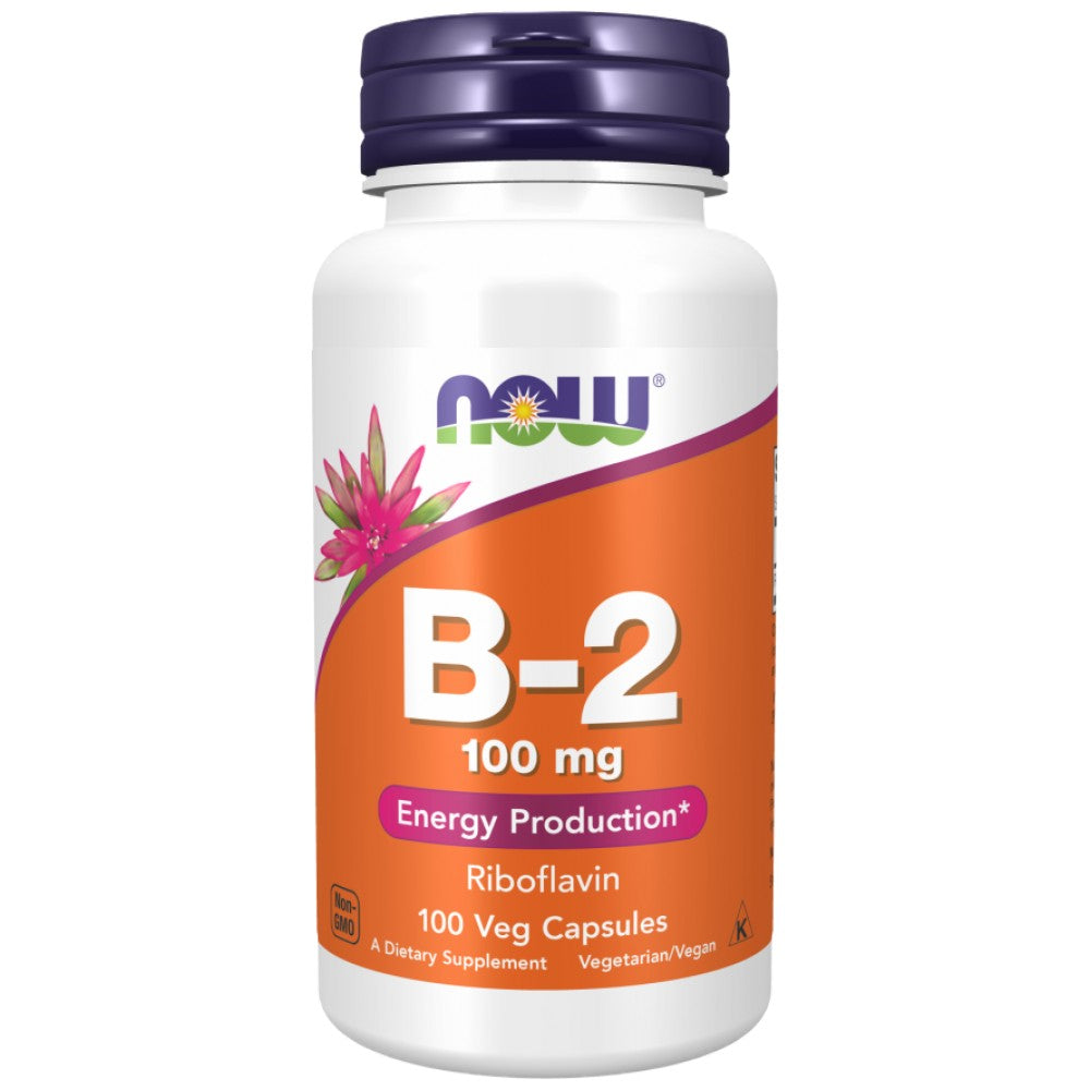 Vitamina B-2 / Riboflavină 100 mg - 100 capsule