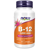 Vitamina B-12 1000 mcg | cu acid folic - 250 comprimate sublinguale