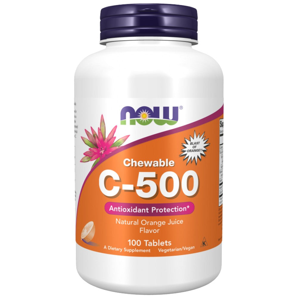 Vitamina C-500 masticabile - 100 tablete masticabile