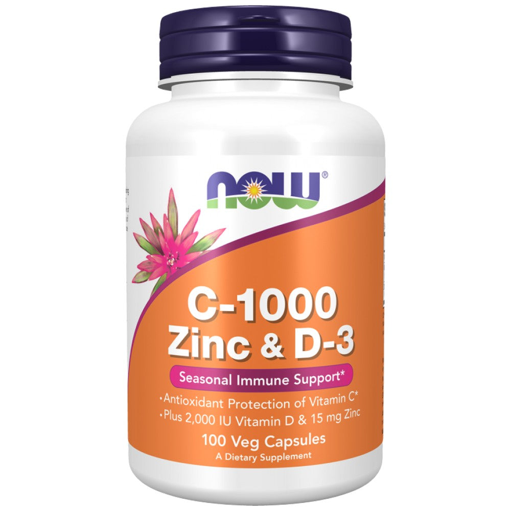 C-1000 Zinc & D-3-100 de capsule