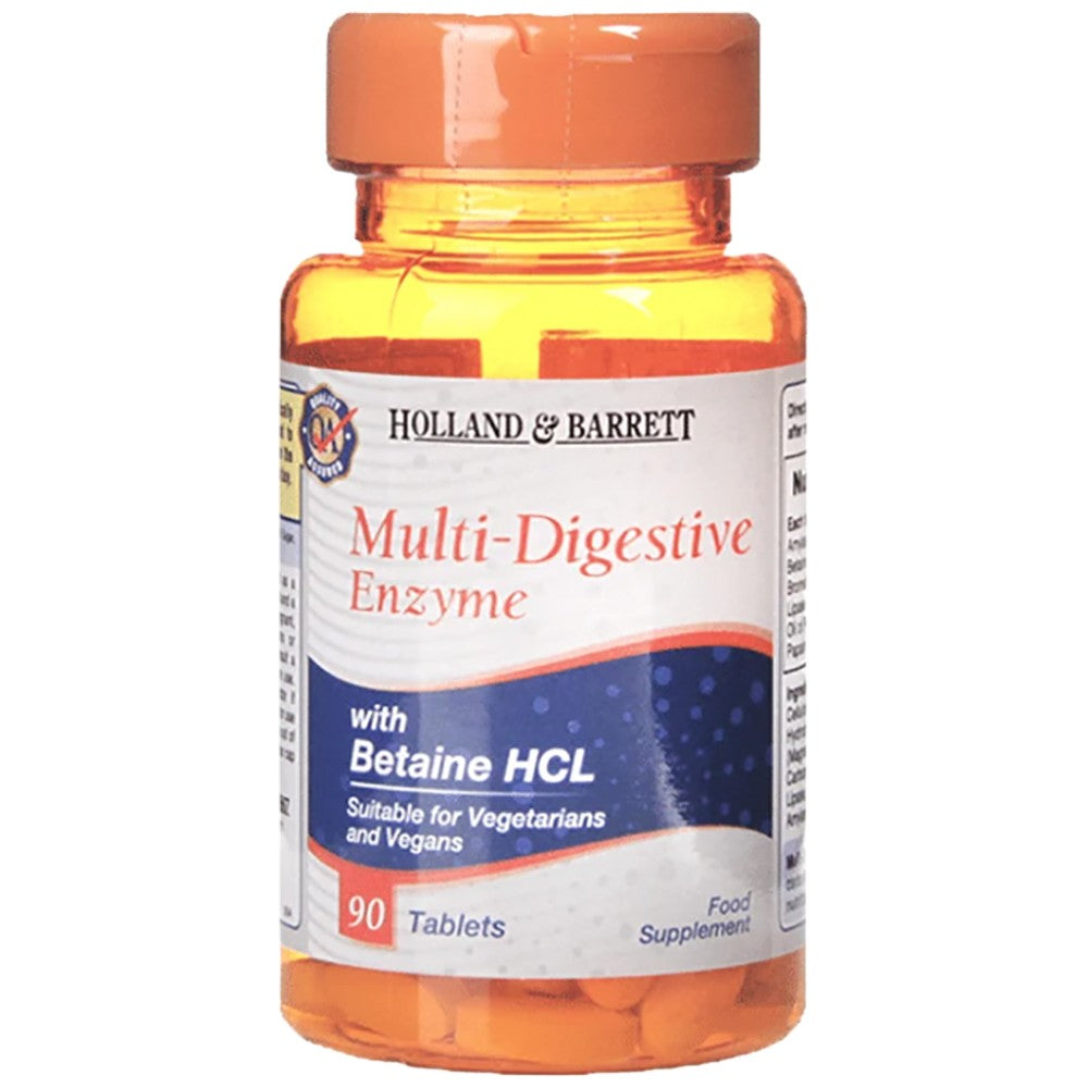Enzimă multi-digestivă / cu betaină 90 tablete