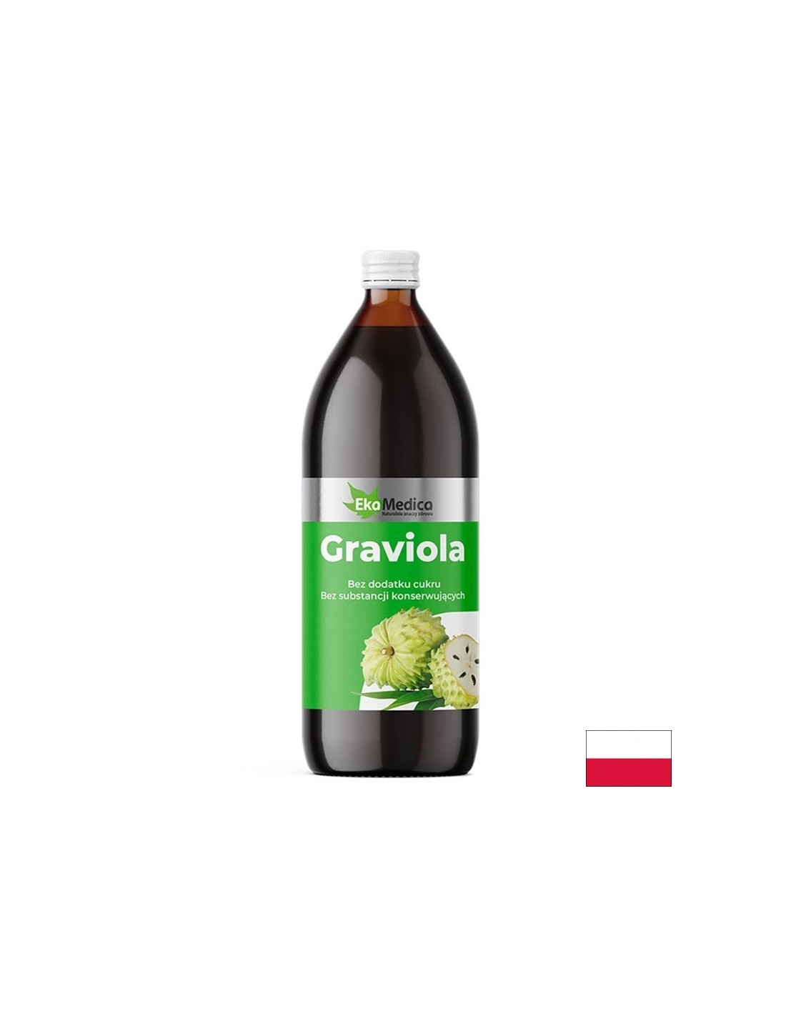 Suc de graviola pentru tonus si imunitate puternica, 1 litru, 20 sau 40 de doze