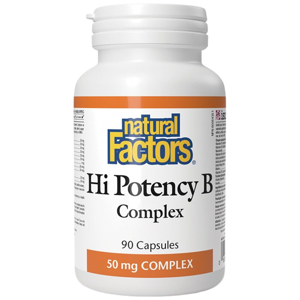 Complexul Hi Potency B - 90 capsule