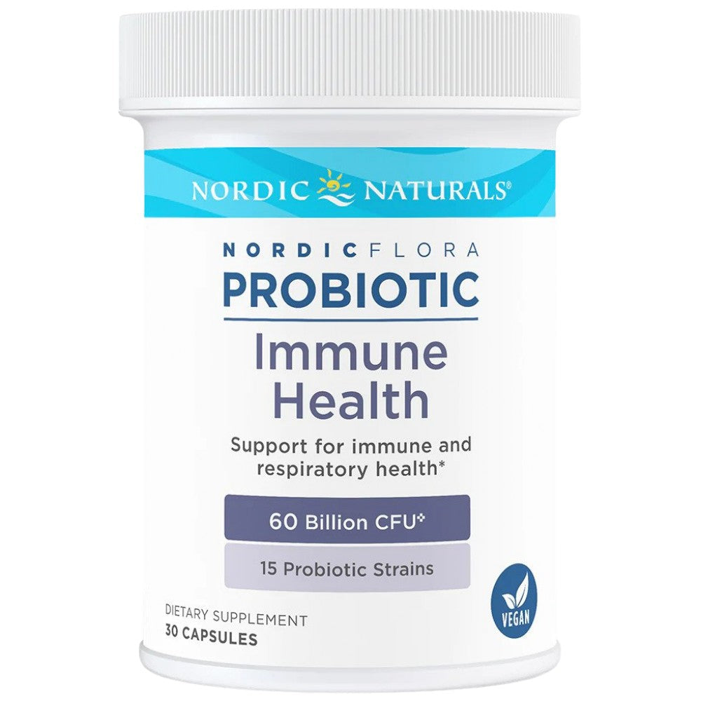 Flora Nordică Probiotice Sănătate Imună | 60 de miliarde de celule active - 30 de capsule
