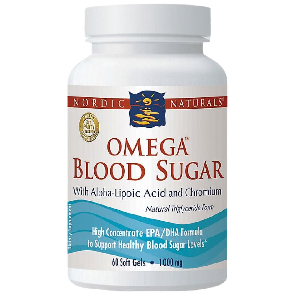 Omega zahăr din sânge 896 mg - 60 capsule de gel