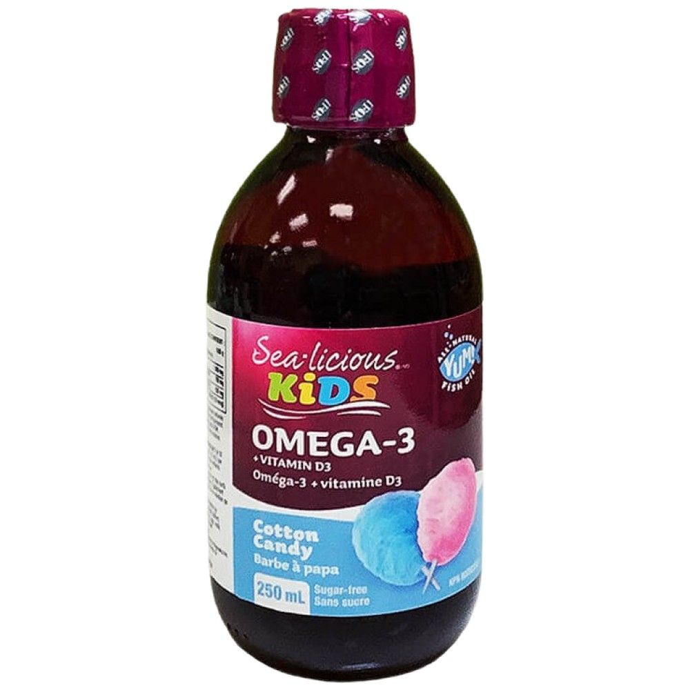 Sea-Licious® Kids Omega-3 1500 mg | + Vitamina D3 400 UI - 250 ml