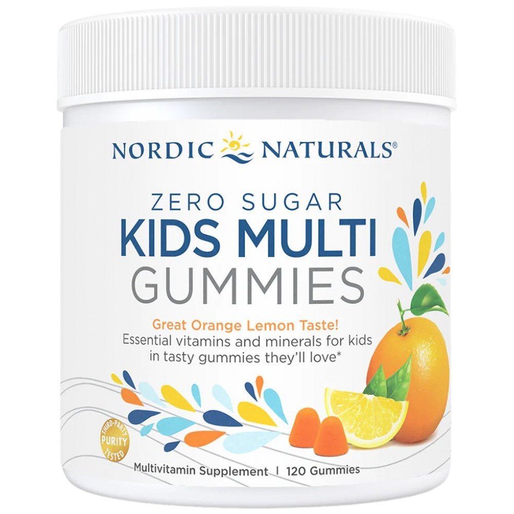 Gummii multiplu pentru copii | Zero Sugar - 120 de gume