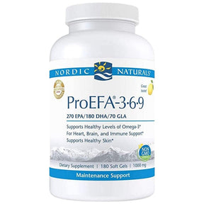 ProEFA - Omega 3.6.9 - 180 Gel Capsules - Nutra Best Europe