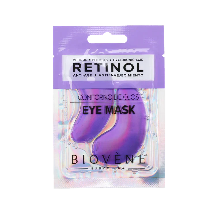 Masca de ochi cu retinol cu ​​peptide si acid hialuronic pentru intinerire 1 pereche