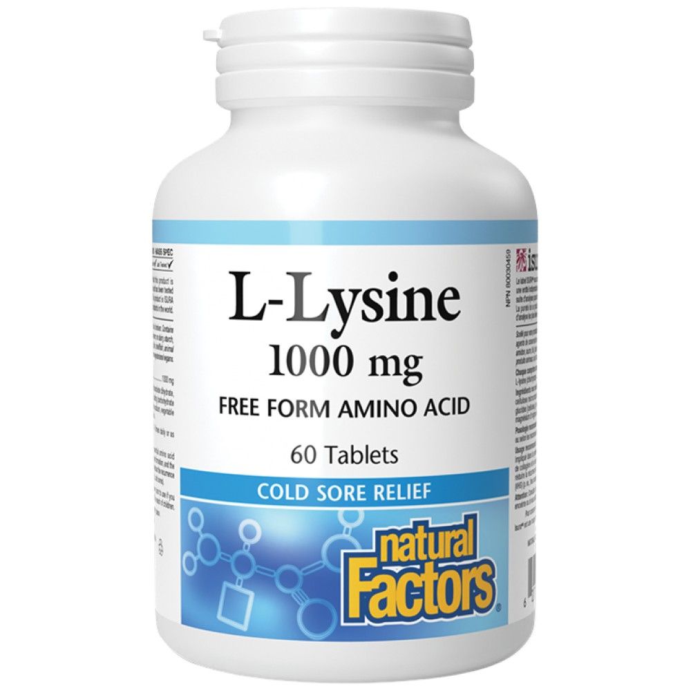 L-lizină 1000 mg - 60 comprimate