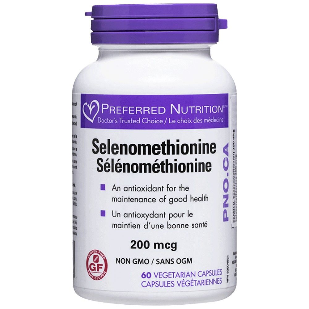Selenometionină 200 mcg - 60 capsule