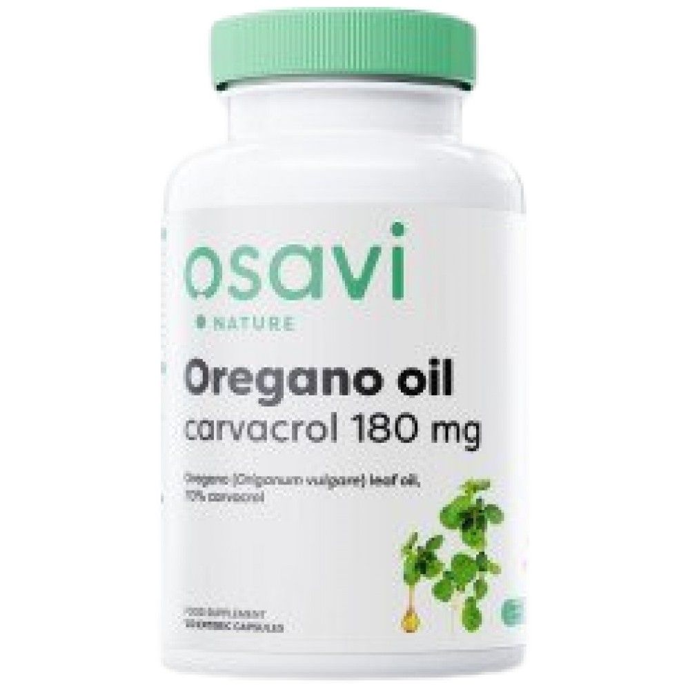 Ulei de oregano 257 mg | 70% Carvacrol - 120 capsule