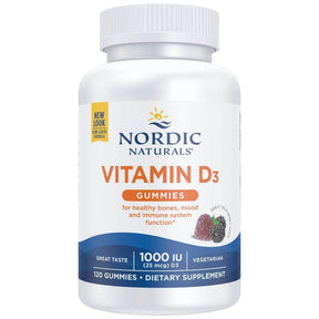 Vitamin D3 Gummies 1000 IU - 120 gummies - Nutra Best Europe