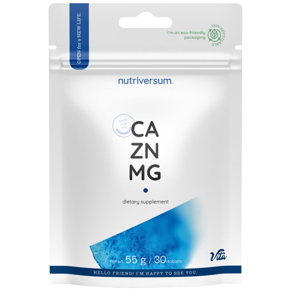 Ca/Zn/MG | Formula calciu magneziu zinc - 30 tablete