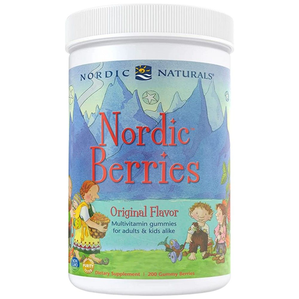 Nordic Berries Multivitamin - 200 de gumii