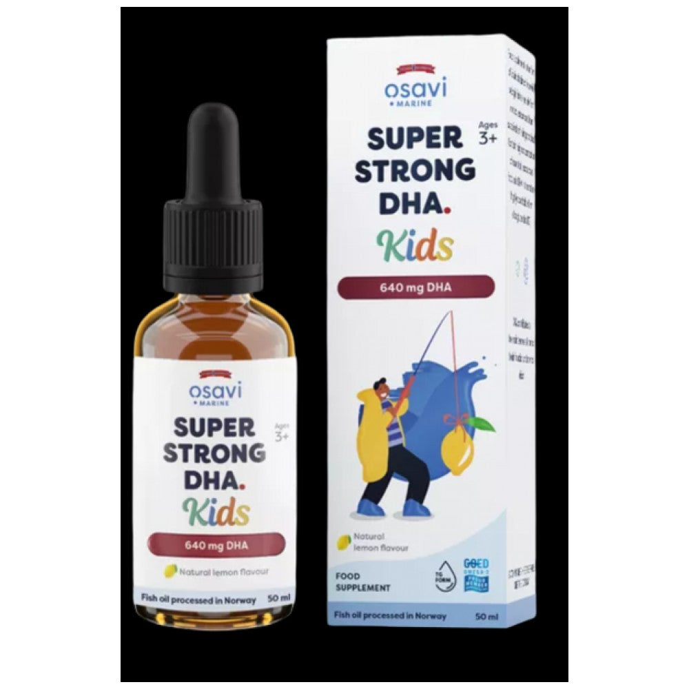 Super Strong DHA Kids 640 mg Picaturi - 50 ml